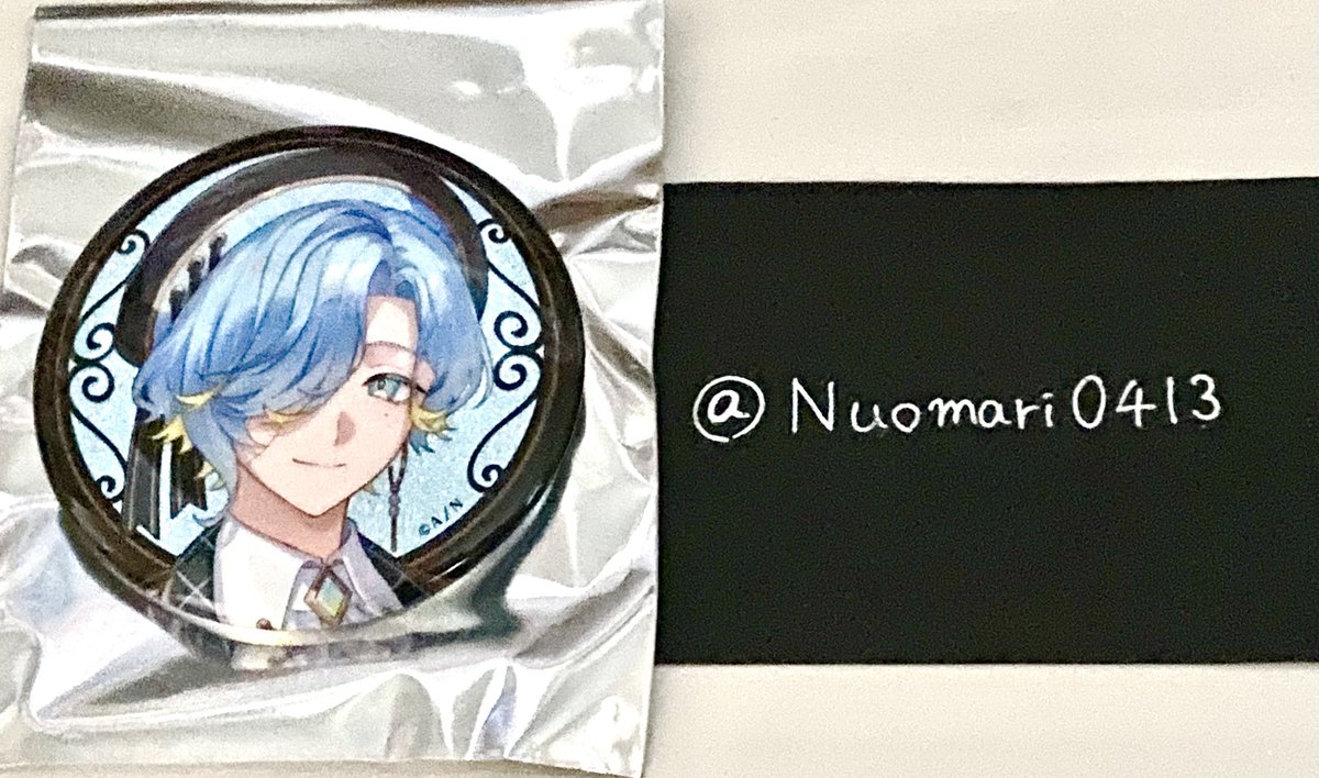 Nuomari0413's tweet photo. にじさんじ すぷれあ 1st Anniversary 缶バッジ 交換

譲）🩵

求）💙SD

※こちらは先送り可能な方のみのお取引になります。よろしくお願いいたします。 https://t.co/DrPbXw3NXD
