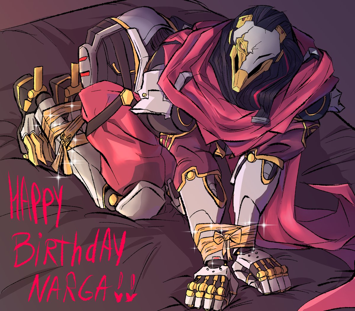 Large_Vorger's tweet photo. A delayed birthday gift for the amazing artist @Nargaslay ! https://t.co/78cg8esomS