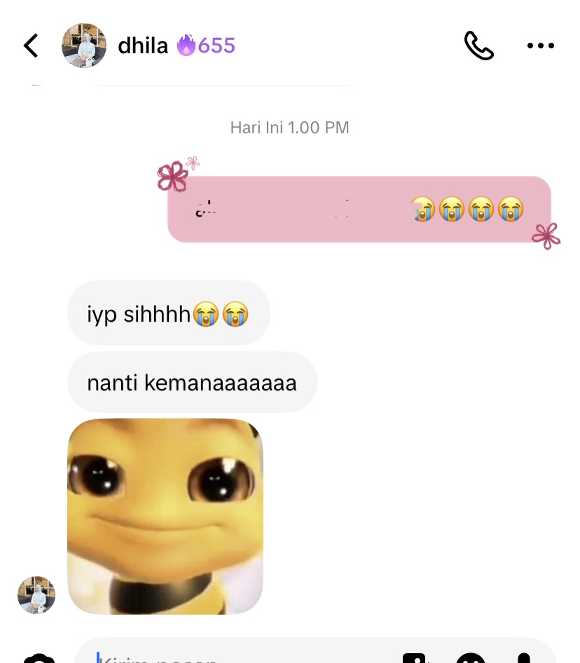 aawrorae's tweet photo. lu se excited itu kah mo ketemu gw?😭😭😭😭😭 @awdipzee https://t.co/ohD3MmMYeB