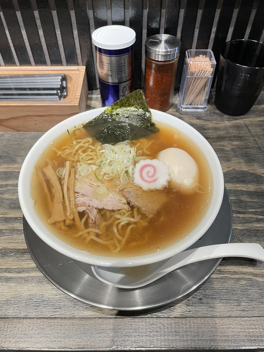 HaemonItagaki's tweet photo. 101麺目は、今話題のIPPONで味玉ラーメン。9時45分でpp獲得。#んめっけ https://t.co/MrOZdP0qYh