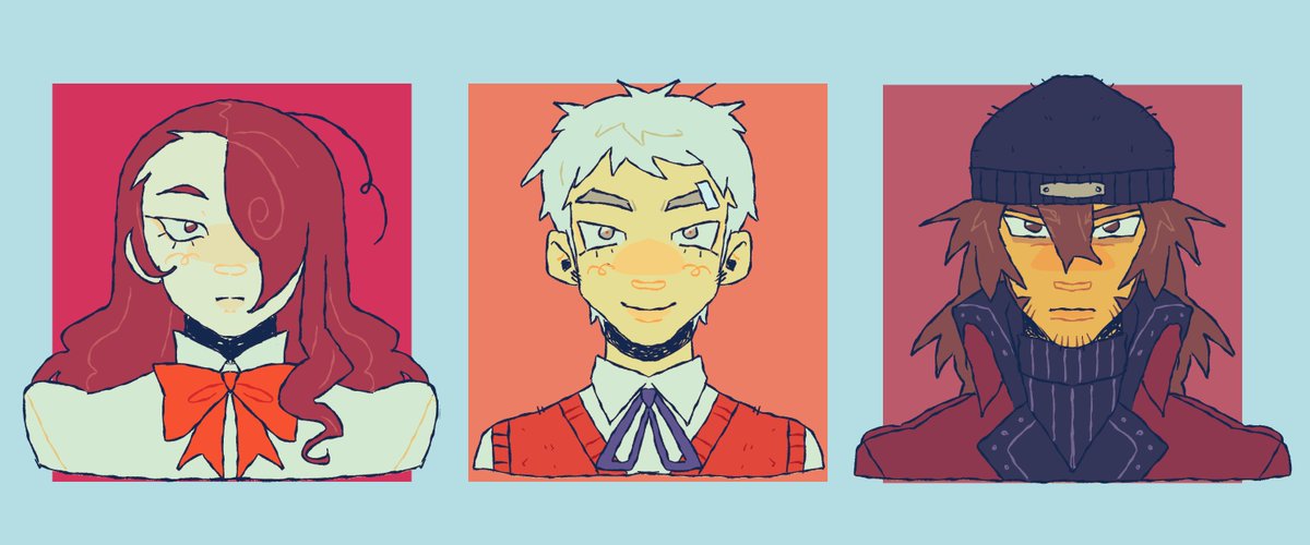 highwizardv's tweet photo. i had fun doing these for the thieves so i did one for sees too :3 #persona3 https://t.co/diZrufCCJI