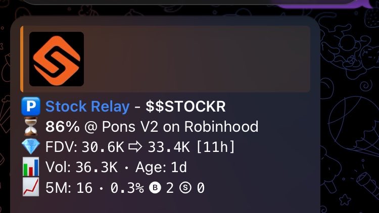 MoonCryptof30x's tweet photo. Wow running still hold guys this can touch 100k after bond maybe dont faded me 

$STOKCKR To the moon 🚀

0xb1cfada8951edacc7f61fa9ceb20f0dd9fc2db65 https://t.co/nv93Lzuxhm