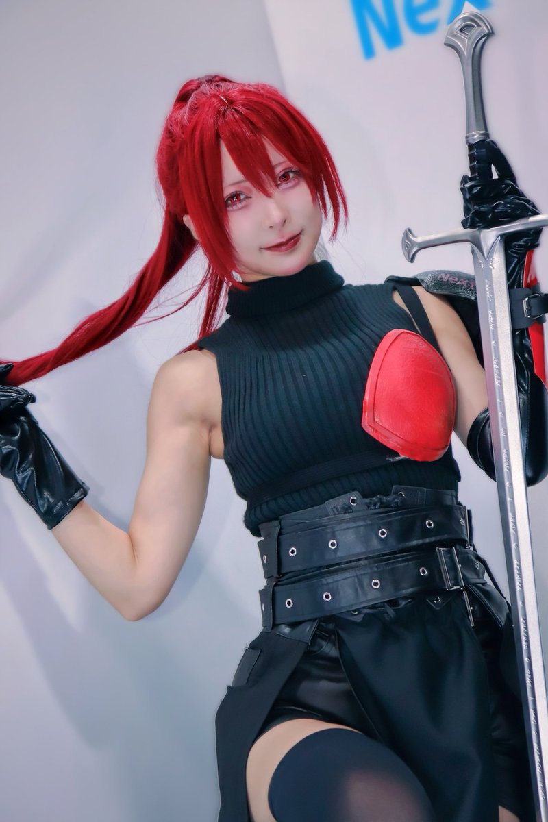 kris_u_u's tweet photo. 2026/9/19 東京ゲームショウ 2026
#Nextrage ブース

SDカード擬人化女騎士
天世りはさん(@riha_amase )

撮影ありがとうございました⚔️🥰

#AC報告書
#TGS2026 https://t.co/Z8VOic2xEO