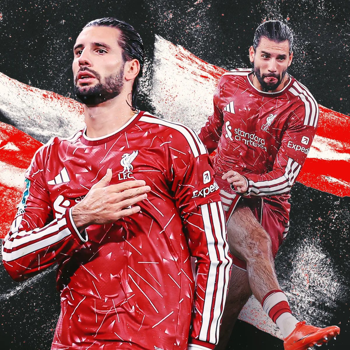 GoalJP_Official's tweet photo. 🔴サッカーのロマンを追う男🚀

なぜソボスライは遠くから狙うのか？データ時代に抗う“ロングシュートの美学”

「ファンが愛する“スクリーマー”は絶滅に向かっている。だがしかし、ソボスライだけはこの“失われつつある芸術”を愛し続けているのだ」

🔗https://t.co/xGWK7a6WJD https://t.co/K6ZuTSHuF3