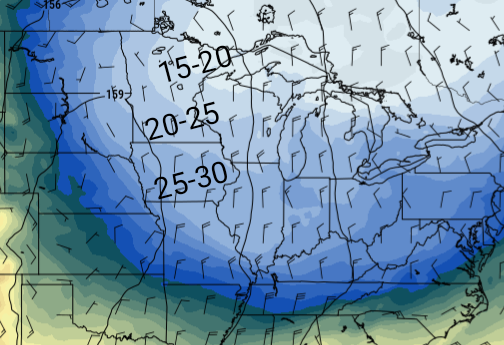 METEOROLOGISTS's tweet photo. In Addition to the SNOWSTORM Getting Ready to Hit IOWA, Oklahoma, Kansas, Nebraska, Minnesota, South Dakota, Wisconsin a DEADLY, KILLER HARD FREEZE over IOWA with Temps dropping down to the TEENS over Minnesota &amp; 20s over Iowa!🧊❄️🧊🧊☃️🧊❄️🧊 https://t.co/eUuruJgfpq
