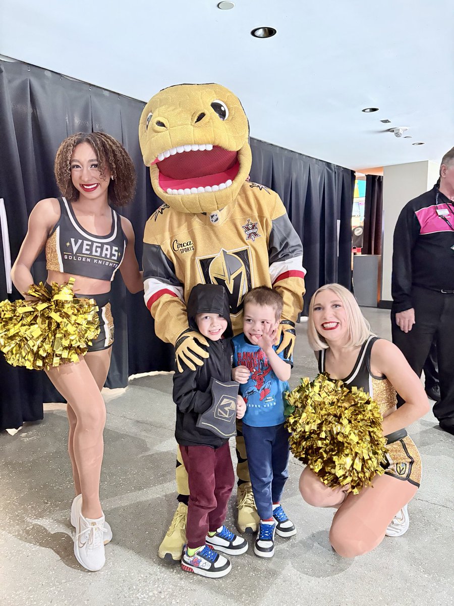JordonGLV's tweet photo. My boys were very excited to meet @ChanceNHL tonight, it���s all they’ve been talking about since the game ended. Thanks Chance. https://t.co/0ZyNZKfb9r