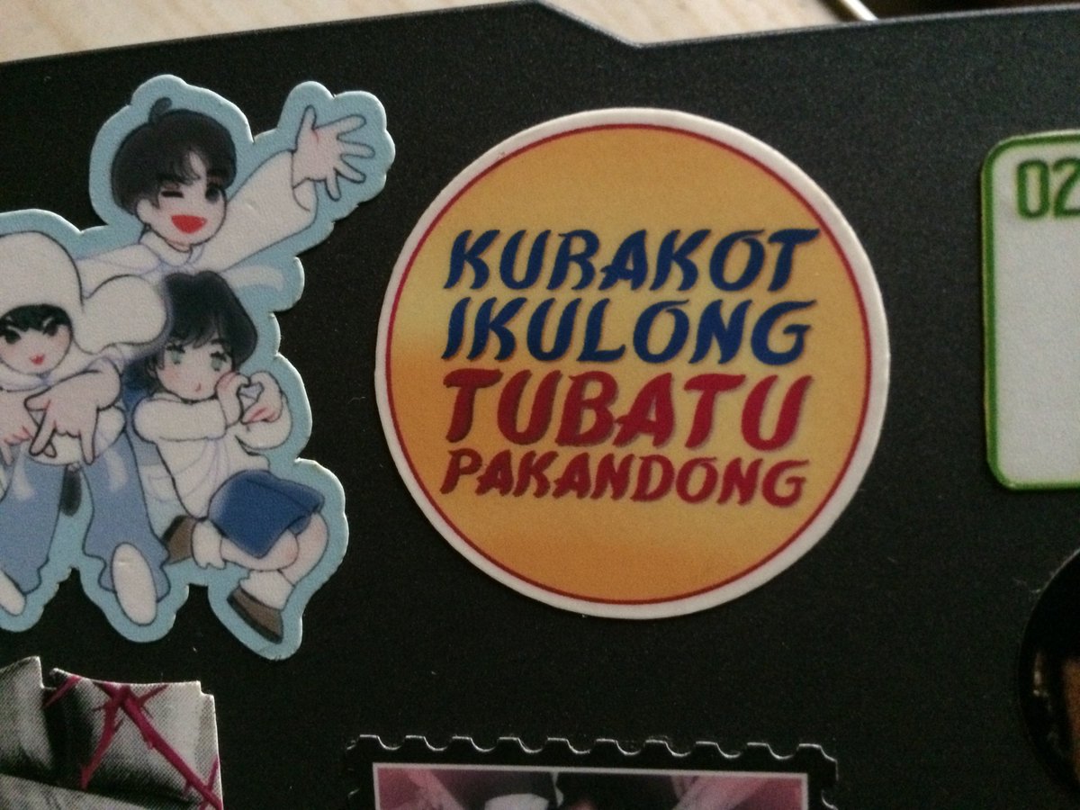 913TYUN's tweet photo. ang cute ng kaklase ko kanina (since we used my laptop for presentation tas puro txt stickers) sabi niya "ano yung tubatu, bakit ka kakandong?" 😭😭 https://t.co/o158LGNDX6