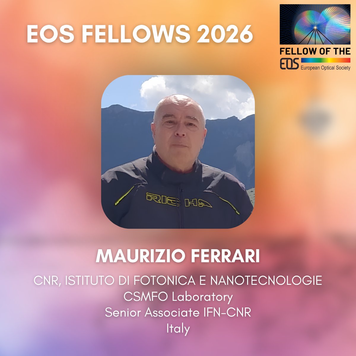 EOS_AM's tweet photo. #EOSAM2026 Highlights
At the Conference Dinner, we proudly celebrated four exceptional individuals.
We are delighted to welcome Rogério Nogueira, Mircea Guina, Bertrand Kibler and Maurizio Ferrari as new EOS Fellows, honoring their outstanding contributions to optics &amp; photonics. https://t.co/GR8kQvCRFt