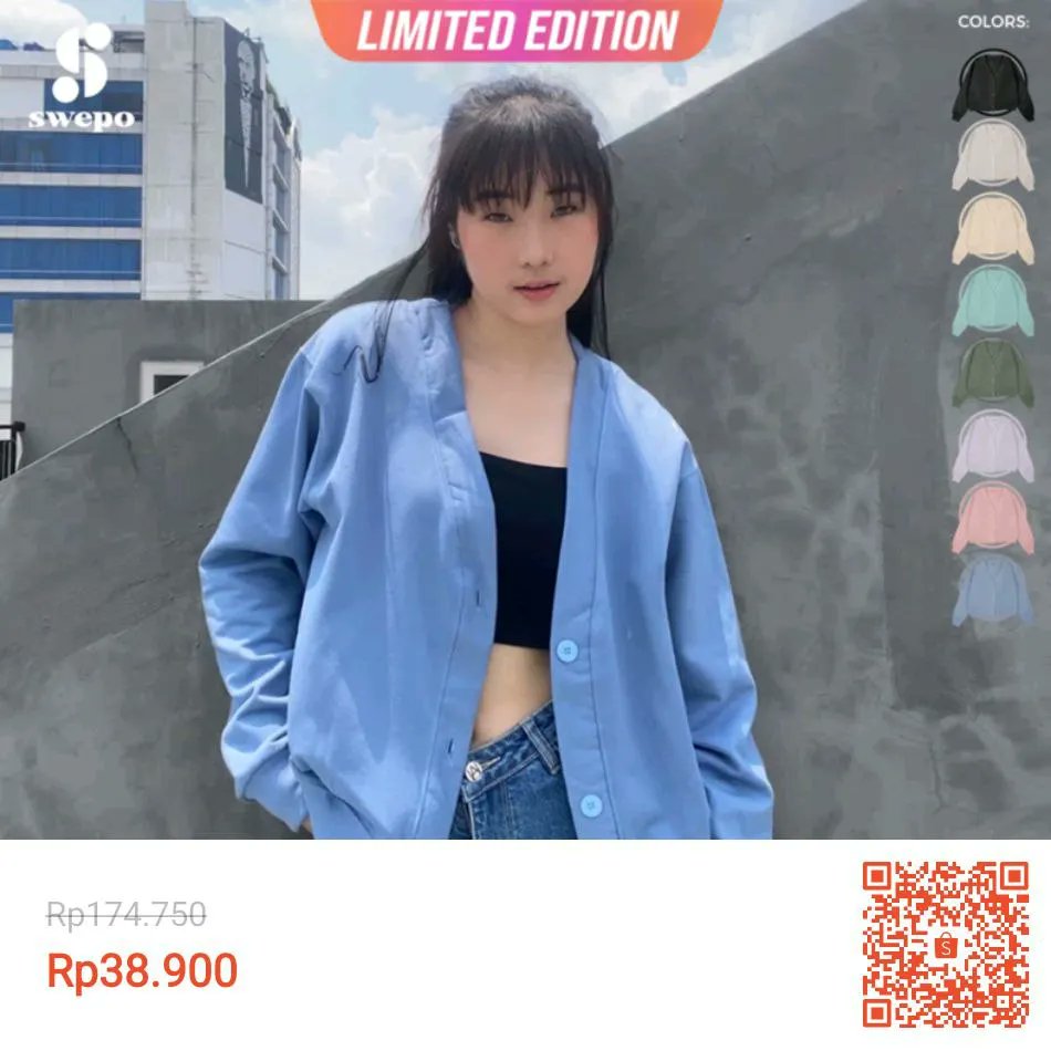 JasonTurneuiyu's tweet photo. Temukan SWEPO Cardigan JENNIE ukuran M–XXL hanya Rp38. 900. Dapatkan sekarang di Shopee! https://t.co/s3lPhDOcWg