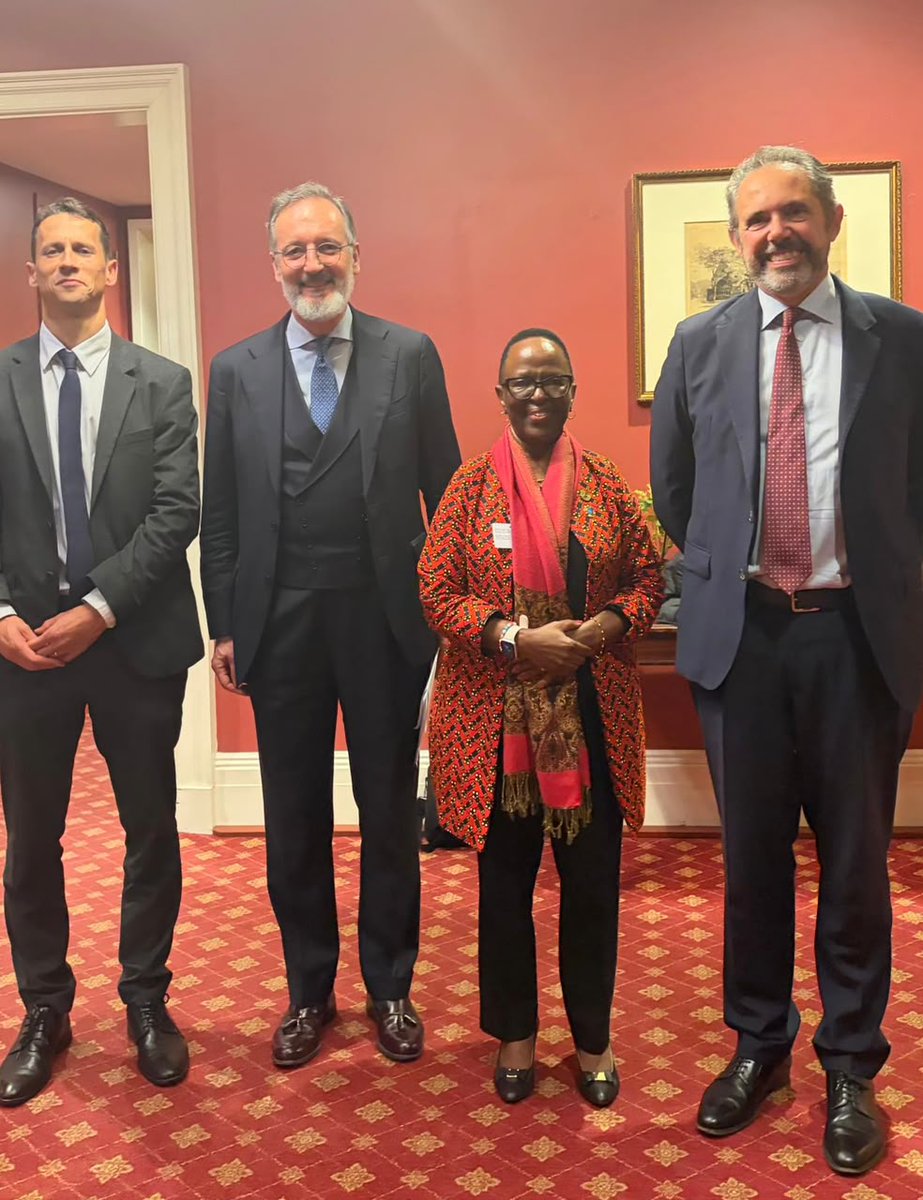 AUC_OSEWPS's tweet photo. On the margins of #UNGA81, H.E. Amb. Liberata Mulamula, AU Special Envoy on #WPS, met with H.E. Amb. Johan Borgstam, EU Special Representative for the Great Lakes Region (@EUSR_GL), and Mr. Alexandre Liebeskind, Centre for Humanitarian Dialogue (@hdcentre). https://t.co/wWCKwt2bap
