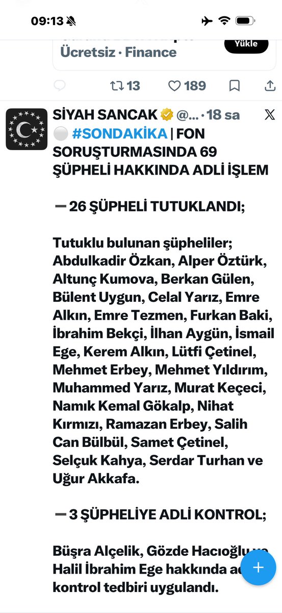 gokhanbilik1's tweet photo. İfade ver çık 
Araya tanıdık sok
Para ve nüfus ile araya eş dost hatırı sayılır kişi sokarak paçayı kurtaramayacaklar  
Demiştim 
O yazıyı da bulacağım 

Şimdilik alttaki 

Hapise girecekler dediğim yazıyı okuyun lütfen 

Adalet Birlik 🇹🇷 Gökhan Bilik
❗️A TAKIMI❗️🇹🇷 #hissechat https://t.co/cN0r9DsSLB