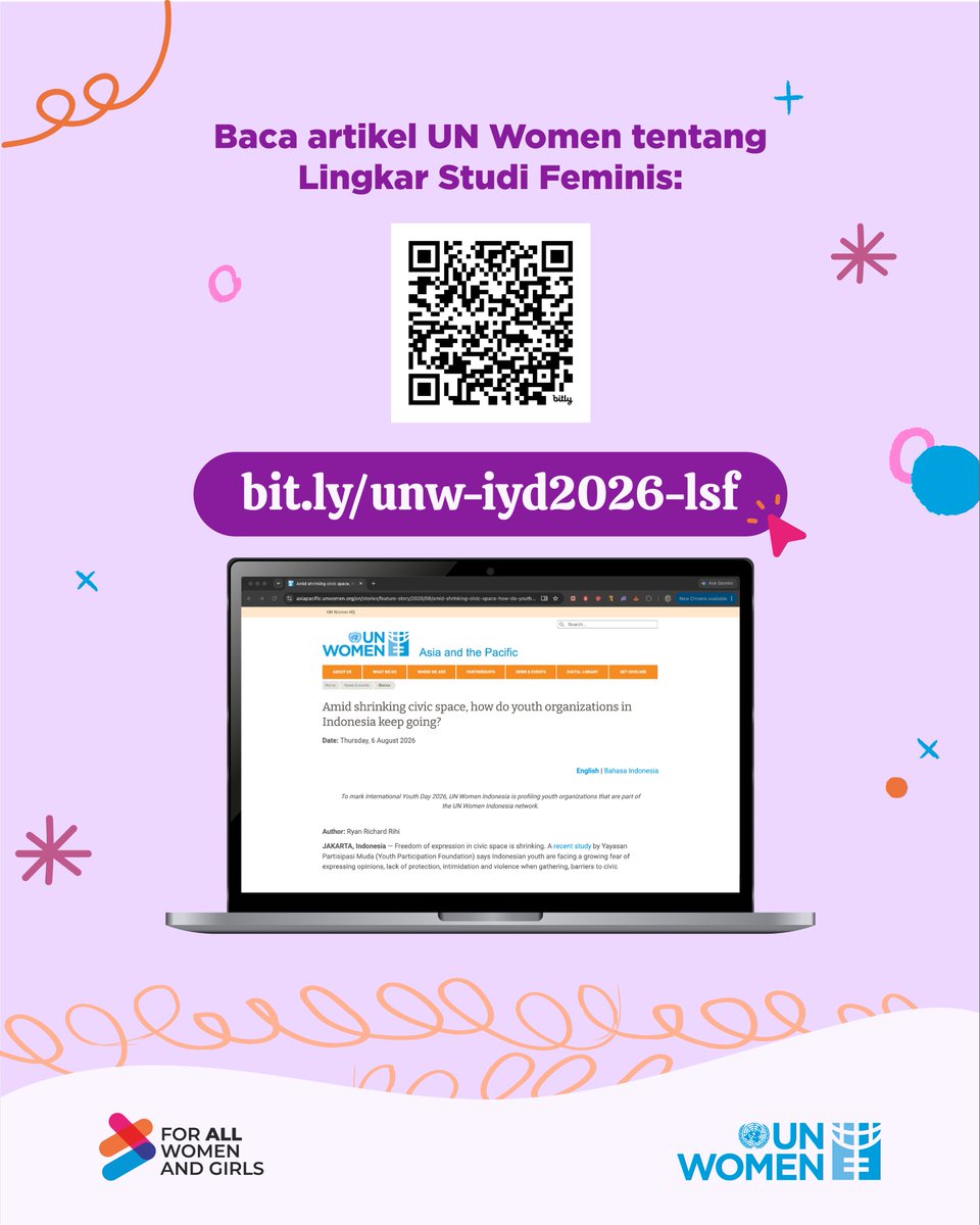 unwomenid's tweet photo. Bagi LSF, menjaga gerakan tetap hidup juga berarti membangun collective care, berbagi peran, memperluas jejaring, dan mencari cara agar organisasi tetap berjalan tanpa bergantung pada donor.

Baca artikel lengkapnya melalui tautan di bio atau: https://t.co/RjXraf0DV7 https://t.co/VAGh2RobBG