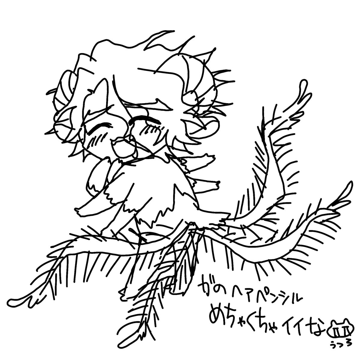 noise09's tweet photo. 職場で新たな知見を得たので秒で描いてしまった🦋蝕のネタにしよう✍ https://t.co/dET7qSWSB1