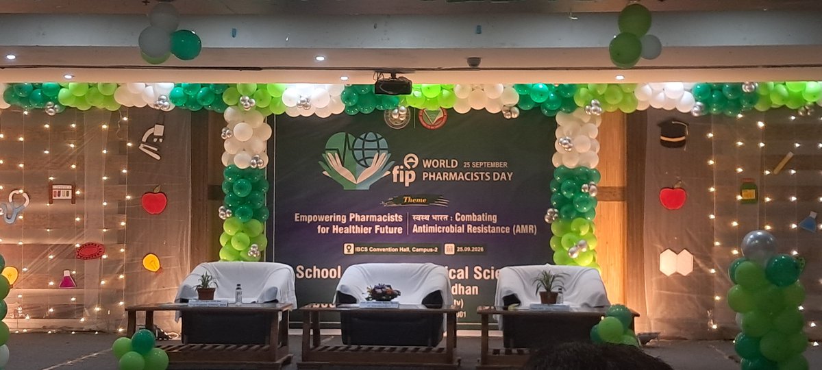 mgaurlab's tweet photo. From drug discovery and clinical trials to compounding and patient care—pharmacists are the foundation of modern medicine. 🧪🧬
​Celebrating the experts behind the science of healing today and every day. Happy #WorldPharmacistsDay! 🩺💊
​#PharmaScience #WorldPharmacistDay2026 https://t.co/v9rSV1udd5