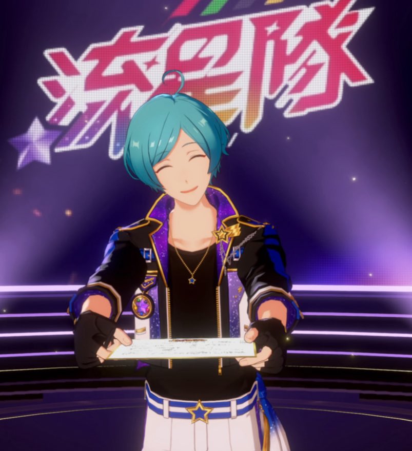 Sora_HuHu_'s tweet photo. #スペライベストショット
#深海奏汰
宙くんのサインはなかったので
かなたくんからもらいました😀

#あんスタ #スペライ https://t.co/RcjI14qsFC