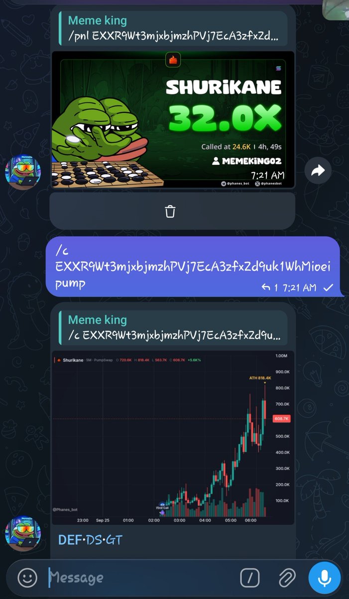 Degenking00's tweet photo. Incredible 32x pump on $SHURIKANE
Early calls on my Tg group
CA;

EXXR9Wt3mjxbjmzhPVj7EcA3zfxZd9uk1WhMioeipump https://t.co/m7OGvlI2ZD
