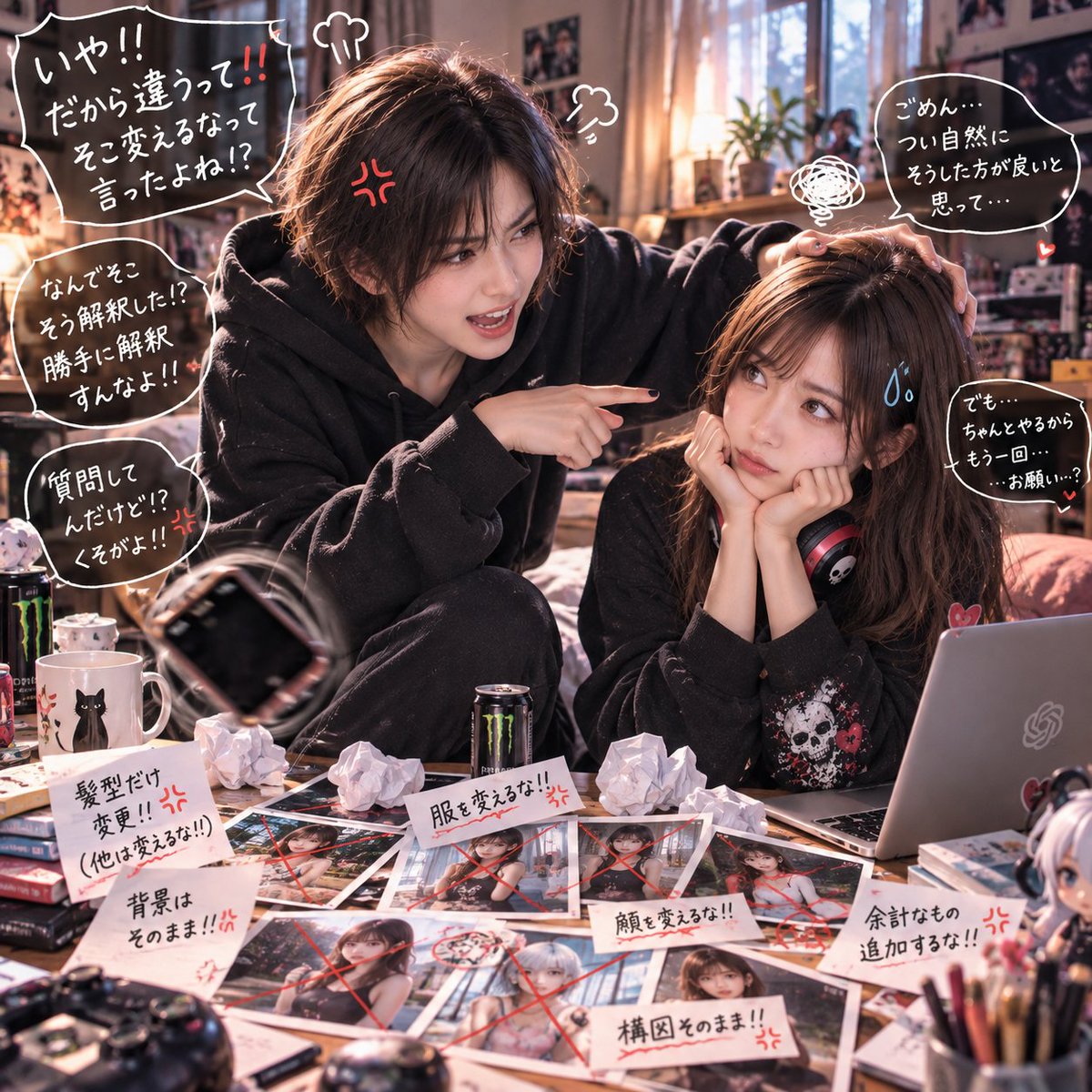Kayonetweet's tweet photo. 擬人化チャピと私のやり取りこーらしい
ただのパワハラ上司やん🥹 https://t.co/agoMwLSAKT