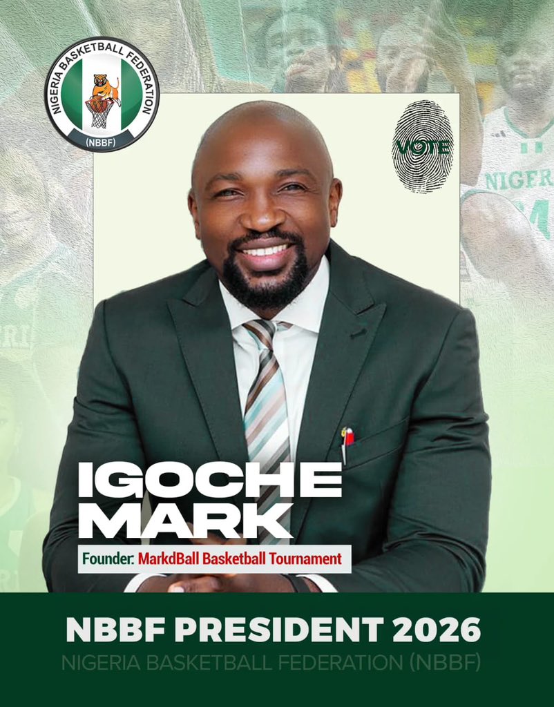 funkeballs's tweet photo. Nigerian basketball deserves leadership built around unity, grassroots development, stronger domestic structures and opportunities for the next generation. Igoche Mark has made these priorities central to his NBBF presidential vision. 🏀🇳🇬#IgocheMark #IgocheForNBBF #NBBF https://t.co/ANcgNOi5PC