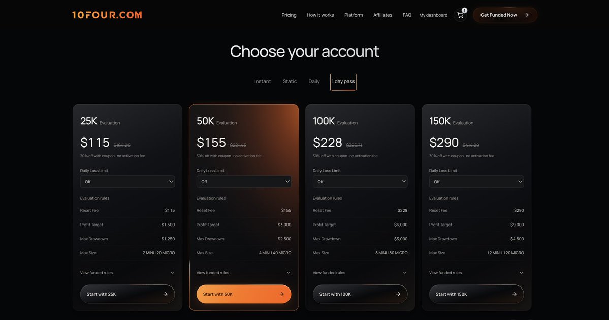JENSEN_10FOUR's tweet photo. Just launched our new website. 🚀

Use code “10FOUR”for 40% OFF our new One-Day Pass. https://t.co/kBs0OfJQtc

@10FourWorld https://t.co/k0dVKh5mRB