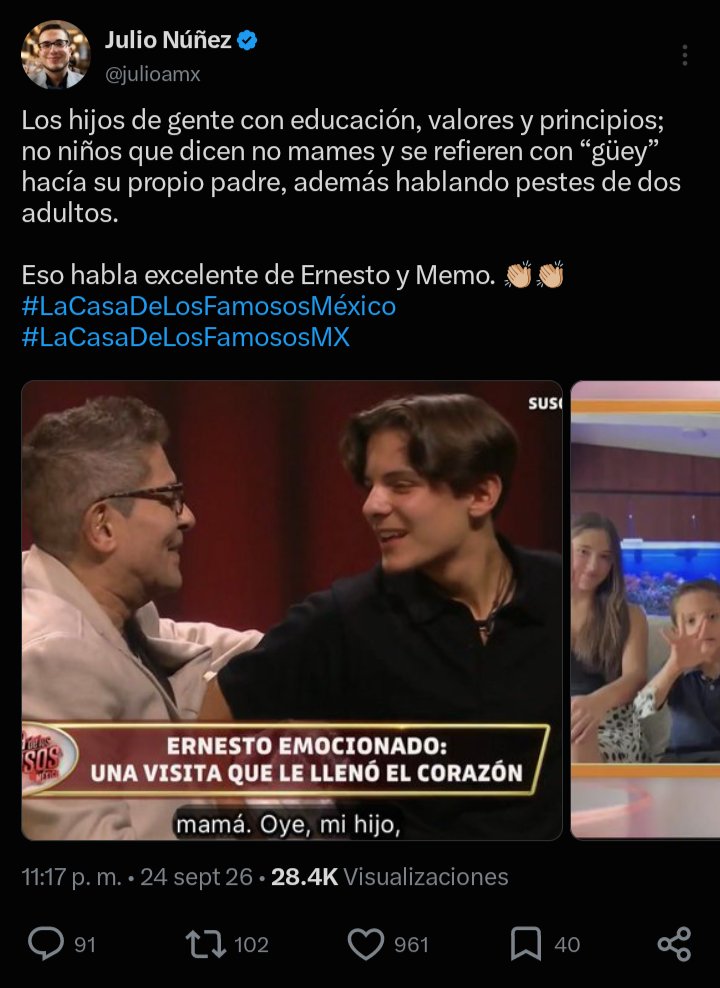ArmSnchz's tweet photo. Esta jota está tirándole HATE a un MENOR DE EDAD por decirle a dos "adultos" que le tienen envidia a su papá (lo cuál sí hablaron de él) y por llevarse así con su papá 

UN NIÑO, @julioamx

#LaCasaDeLosFamososMéxico https://t.co/WQTftxZGXg