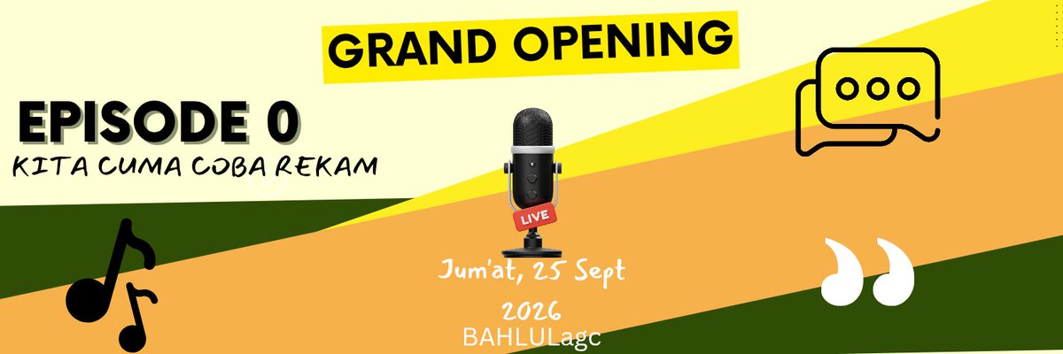 BAHLULagc's tweet photo. 2. Memakai twibbon dan header yang sudah disediakan.

Twibbon: https://t.co/HT2bMvxWIp

Header: https://t.co/jhJpRojpAQ