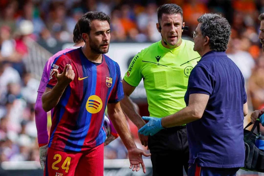 TGFootballNews's tweet photo. ❗️Eric García: "I'd rather not speak on the referees. I think that all of them try to do their job in the best possible way."

"It's like us players too. We try our best but sometimes we make mistakes."

"We're human. Error is part of football." https://t.co/bUnLHxnVqM