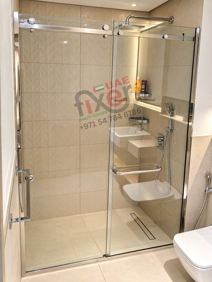 uaefixer's tweet photo. Sliding Shower Enclosure Installation โจ
๐ฒ Call & WhatsApp: https://t.co/lV9Mn7FcRL
๐ Website: https://t.co/Iwn1hlwrXv
#UAEFixer #SlidingShower #SlidingShowerGlass #ShowerEnclosure #ShowerGlass #ShowerPartition #BathroomGlass #FramelessShower #TemperedGlass #GlassInstallation https://t.co/fwZb9fz6Nv