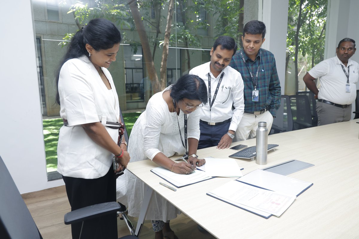 KPRIETonline's tweet photo. KPRIET strengthens industry–academia collaboration through an MoU with Adani Cement! 

The partnership opens new avenues for industry exposure, experiential learning, skill development, connecting classroom learning with real-world opportunities.

#AdaniCement #IndustryConnect https://t.co/3T3dJBKKED