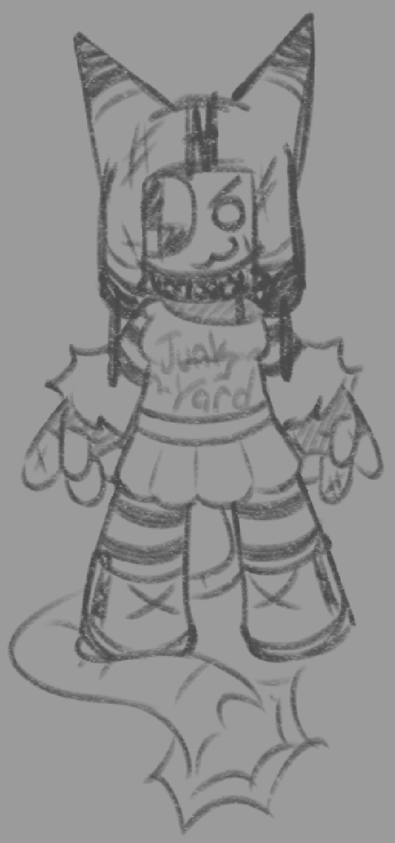 PleaseSaveMeSob's tweet photo. crash dummy doodle for the night
#JunkyardHazard https://t.co/ZhcpYvr9fF