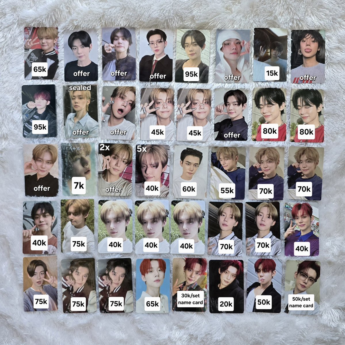 vanteciaa's tweet photo. HELP RT
WTS / WANT TO SELL
OFFICIAL PHOTOCARD TXT

✅ Ready INA
✅ Inc Packing
❌ Exc Adm 🍊

📍Tebet, Jaksel

.wts wtb wtt sanctuary angel ver x studio choom weverse ver a ver b pob ggum wvg taehyun beomgyu yeonjun hueningkai https://t.co/yprvhdKSea