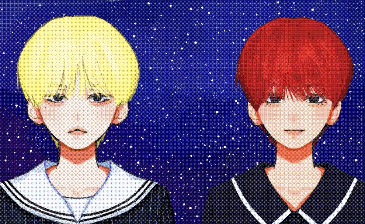 riizeice's tweet photo. 🧑🏻‍🤝‍🧑🏻#TXTfanart https://t.co/16lg6vI0Mp