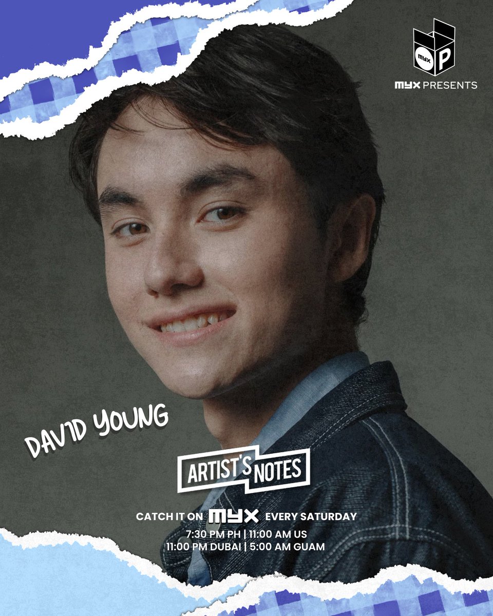 myxglobal's tweet photo. Discover the stories and music behind Kolette, David Young, and Bryan Chong on #ArtistsNotes! ✨🎶

Catch #MYXPresents every Saturday at 7:30PM PHT on MYX 📺

#MYX https://t.co/rMdRowY1qt