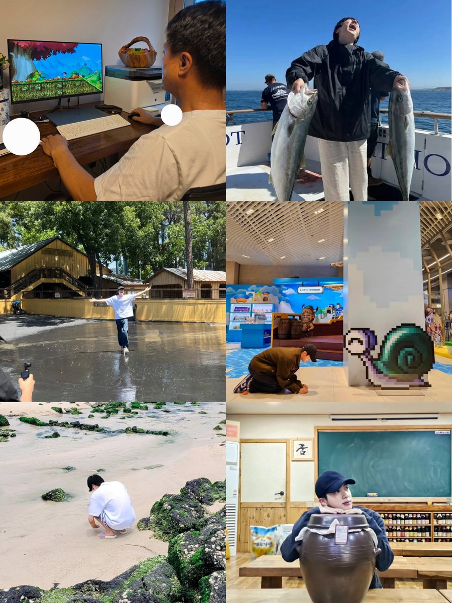 lovejjwan's tweet photo. Something about Seokjin's life updates that warm my heart immensely 🩷 https://t.co/0boPHA8oeQ