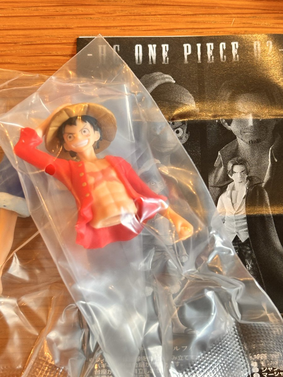isi_mesi's tweet photo. 【交換譲渡】HG ONE PIECE 02 
ガチャガチャ ワンピース

【譲】ルフィ
【求】 シャンクス、定価送料

郵送希望
お気軽にお声掛けください https://t.co/sPDnd4nsdN