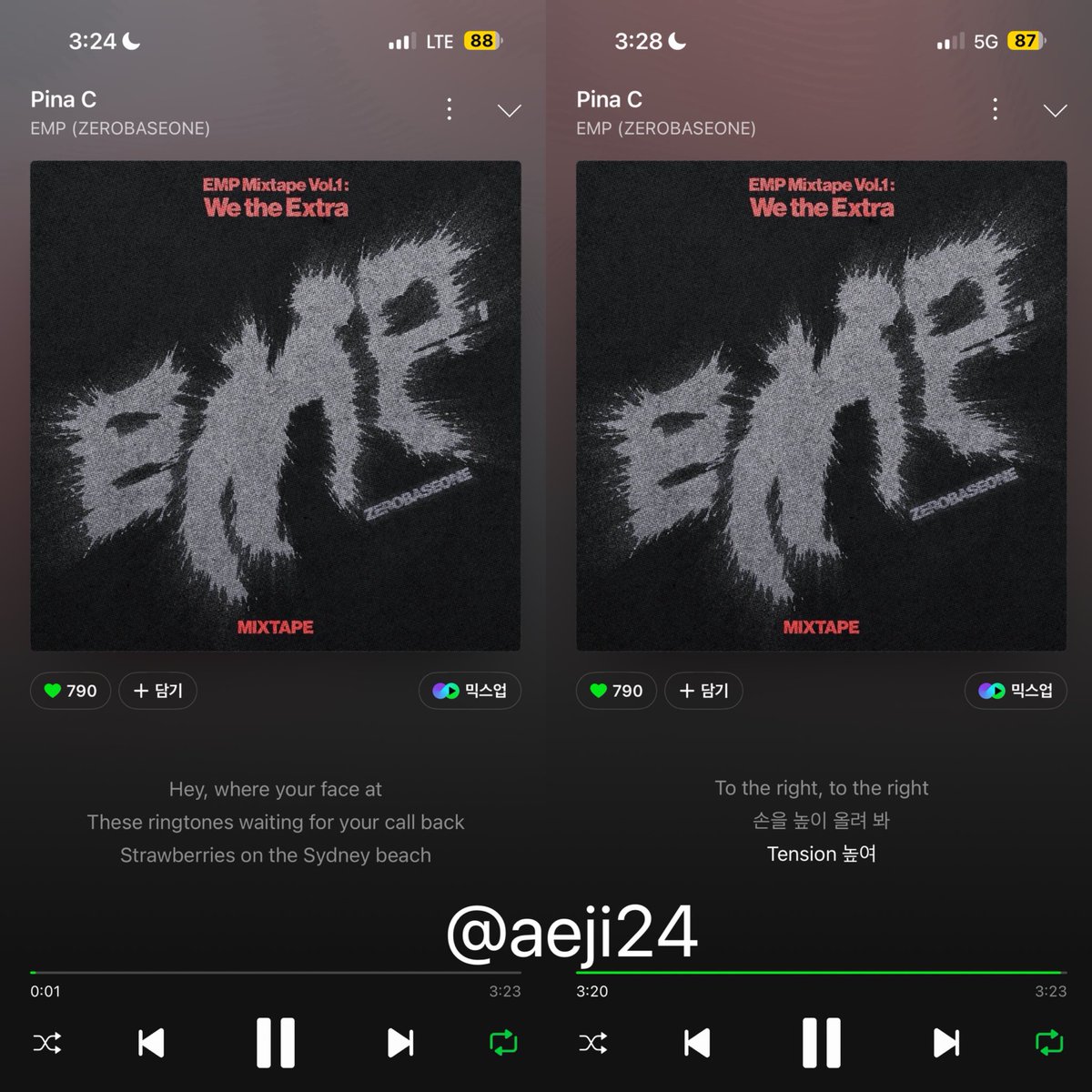 aeji24's tweet photo. @ZB1_official 09.25 15:00
#ZEROBASEONE #ZB1 #제로베이스원 #ZEROBASEONE_EMP #EMP
#EMP_Mixtape_WetheExtra
#Pind_C https://t.co/uRx4RgNVan