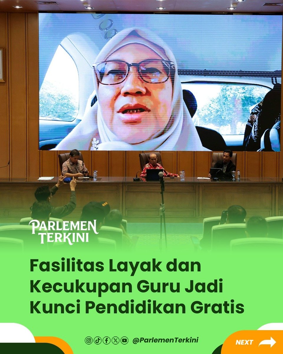 Kasimsergeniw's tweet photo. DPR RI menegaskan bahwa Fasilitas layak dan kecukupan guru jadi kunci pendidikan gratis ✍️👍 https://t.co/Ul7Bc0Wm38