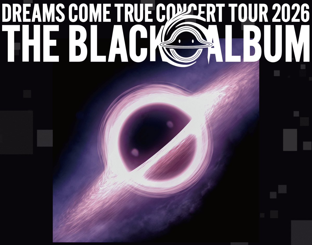 dcte_staff's tweet photo. アルバムツアー 
  「DREAMS COME TRUE    
CONCERT TOUR 2026   
THE BLACK ◯ ALBUM 」     

本日は、大ファイナル＠横浜アリーナ⭐️   
みんなで思いっきり楽しみましょう🔥

  DREAMS COME TRUE  9年ぶりの
オリジナル  NEW アルバム  
『THE BLACK ◯ ALBUM』  
https://t.co/Wuj6xB7vyM
に収録されている楽曲のMVや  ライヴ映像を 
ご紹介します！      

本日ご紹介する楽曲はこちら！   

▼「東京 magic hour」  
・MV 
https://t.co/996A1JIx9I
・「東京 magic hour - Instrumental Version   　
featuring David Spinozza -」  
https://t.co/NHcR0Doh6j   

▼「BEACON 」  
・MV  
https://t.co/wGt4R77Zzs
・Spotify  
https://t.co/IY5lvCAudh 

▼「THE WAY I DREAM」 
・MV  
https://t.co/REddRg7OdU
・Spotify  
https://t.co/dPLGYvTtX7 

#DREAMS_COME_TRUE 
#ドリカム 
#THE_BLACK_ALBUM 
#YouTube #Spotify