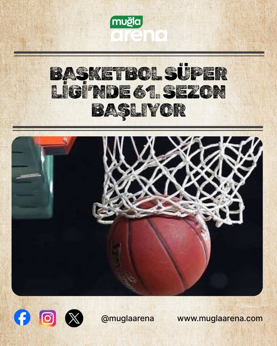muglaarena's tweet photo. Yeni sezon öncesi lig tarihinden önemli detaylar ve ilk hafta programı da belli oldu.

📌 Detaylar web sitemizde.

#basketbol #basketbolsüperligi #türkiyebasketbolu #tofaş #bordobandırma #fenerbahçe #efes #galatasaray #karşıyaka #spor #muglaarena https://t.co/1WFnutAyVa