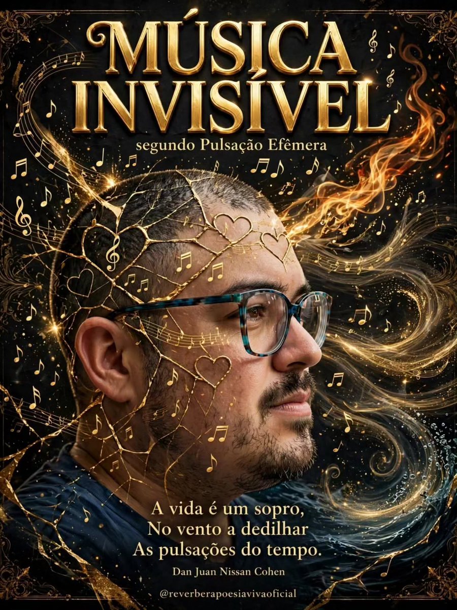 ManualMolle's tweet photo. Em três versos, Dan transforma o tempo de carrasco em músico. Não há relógio, apenas pulsação; não há fim, mas sopro. A vida não passa: é dedilhada pelo vento. O efêmero não lamenta. Celebra. https://t.co/WbDACjHrdA