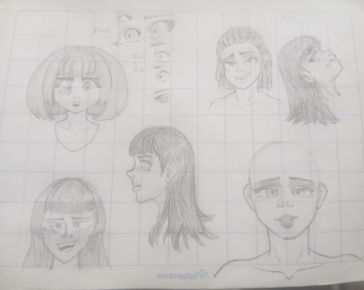 KromexartzRul34's tweet photo. I think i may be improving on the face, still can't seem to figure out the hair though https://t.co/ME4FfSE8z5