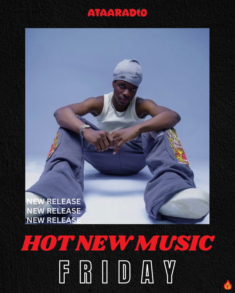 AtaaRadio's tweet photo. 🚨 HOT NEW MUSIC FRIDAY /w @soladaloris 🌶️🔥🎧 

🔗: https://t.co/6IZZqU91aM

Cover Artist: @real_champz

GROOVE - CHAMPZ
BEST - TIAKOLA & REMA
GLASS IN THE AIR- YOUNG JONN
REAL SHII - MYST
ALREADY LOVED - LIMOBLAZE & JOHNNY DRILLE 
CHE - SHODAY & MAGIXX
OPAY - MINZ
HEART DESIRE - CHIPIO THE SPIRIT & PLAN B
FOR ME - FIDO
GOOD GOD - MOSES BLISS 
DON'T LEAVE ME - LOVN & AMAEYA
BROKE AF - ELL_K
TIKA - NINIOLA
AGAIN - NISSI
FRA TOWN - JAYCUDA & YAN YAN
WAIT 4 ME - ESTHERRR
MY BOO - ELI JAE
FOREIGN LANDS - DA BRAINCHILD & DYSLEX
HONEST - TOMI THOMAS 
FAVOURITE SONG - MAGE THE PRODUCER & MYRON
BECAUSE - REEKAH
MY ÔWN - AAZ & YÔRKK
THE GREATEST - KURDI KLYMAX & GEOO
FOREIGN BURTII - JEZZYKEN
BADMAN LOOPY -  DETAYOYSE
FIREFLIES - JOHN LEGEND & PHARRELL WILLIAMS
PATIENT ZERO - TAYLOR SWIFT 
YOU'RE MINES STILL - YUNG BLEU & DRAKE
& MORE!🔥

TAP IN, SAVE THE PLAYLIST & SHARE TO YOUR FRIENDS! 🌶️🔥