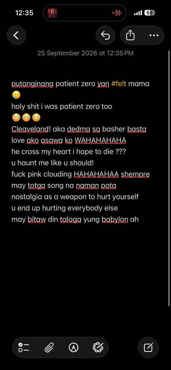 enchataylorPH's tweet photo. first notes sa encore jusko nasa bus pa ako https://t.co/5Y2ZosghKj