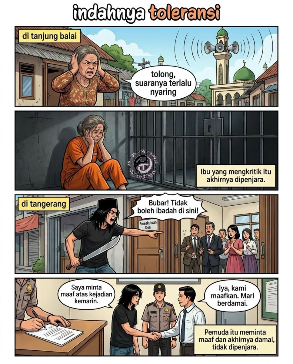 siscaantonia01's tweet photo. ketika #KemudahanMilikmu warga mayoritas yg tidak #toleransi.
cara Damai Utarakan Pendapat dengan gambar tanpa provokasi. yok #BeraspirasiDenganBijak
#toa #tanjungbalai #tangerang #sajam #islam #indah
@Valhallaah
@DeHoutman_iQ
@sakkusaitna
@Mongsokepungkur
@krishjogja https://t.co/z1mR9ZgRf0