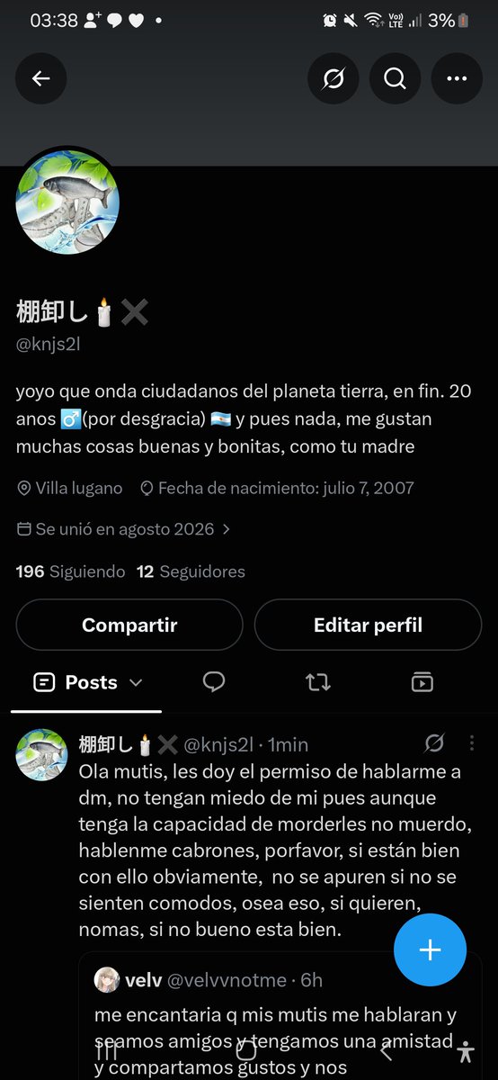 knjs2l's tweet photo. Tengo la misma cantidad de seguidores que los pezones de hitler si el tuviera 10 pezones extras, perdón por decir semejante barbarie, estoy contento y emocionado.  Yuju!! https://t.co/PuXd65jbKv