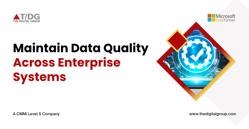 thedigtalgroup's tweet photo. Data may move across multiple systems and business processes. Maintaining its quality and consistency can support more reliable information management.
Explore more: https://t.co/Y6upfF3tlP
#TDG #DataQuality #EnterpriseData #ITSolutions #ITConsulting https://t.co/phRM2eiVLL
