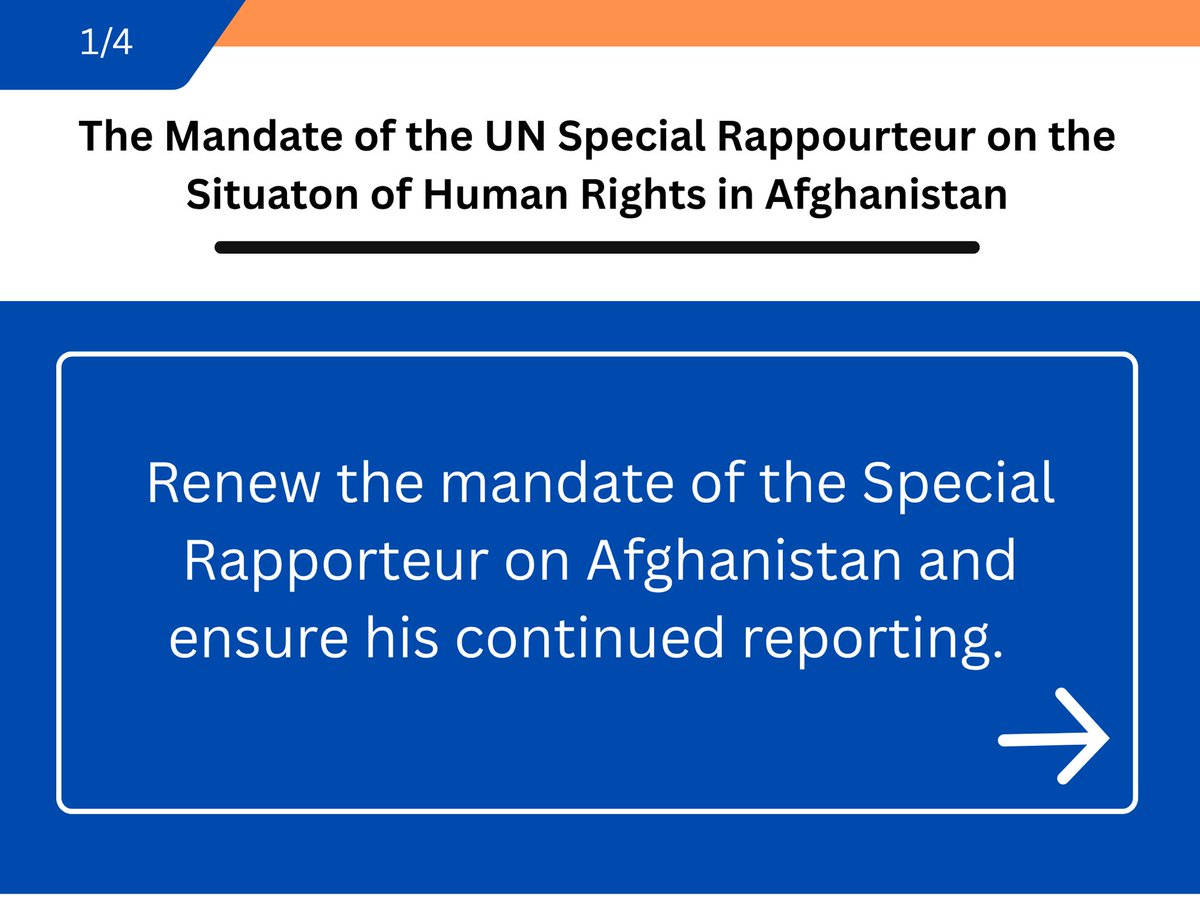 AccWatchAFG's tweet photo. What should the @UNHumanRights  Council's upcoming resolution on #Afghanistan include? As part of our advocacy mission at the UN-Geneva during the HRC63, we advocated for the advancement of the Council's mandates on Afghanistan, particularly highlighting the gaps in reporting on grave human rights violations in Afghanistan. Read below a recap of the civil society call emphasizing on key priority issues to be included in the Human Rights Council's upcoming resolution. @EU_UNGeneva  #Accountability #Women #Minorities #Afghanistan #IIMA