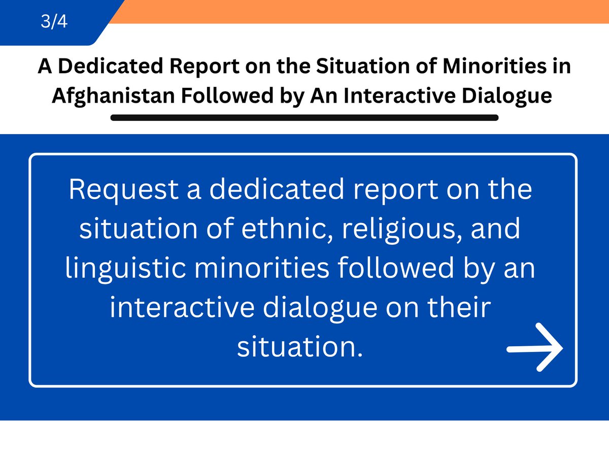 AccWatchAFG's tweet photo. What should the @UNHumanRights  Council's upcoming resolution on #Afghanistan include? As part of our advocacy mission at the UN-Geneva during the HRC63, we advocated for the advancement of the Council's mandates on Afghanistan, particularly highlighting the gaps in reporting on grave human rights violations in Afghanistan. Read below a recap of the civil society call emphasizing on key priority issues to be included in the Human Rights Council's upcoming resolution. @EU_UNGeneva  #Accountability #Women #Minorities #Afghanistan #IIMA