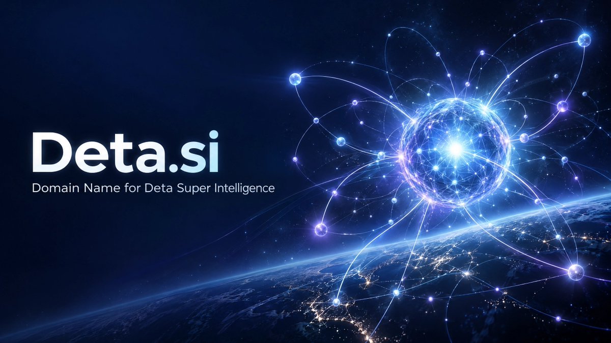 nilayinfotech's tweet photo. 🧠https://t.co/LElMxmNSaJ Domain name for sell
#si #superintelligence @details__20 #deta https://t.co/O0ubj1Qt5B