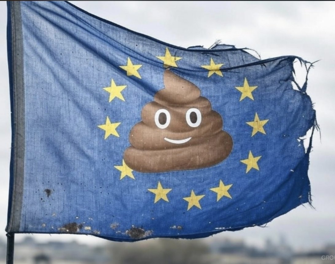 GoldMindCapital's tweet photo. @camille_moscow FUCK FINLAND!! THE EU IS A BIG PILE OF CRAP AND ITS LEADERS ARE ALL A BUNCH OF WARMONGER CLOWNS! IT HAS TO BE DISSOLVED AND CANCEL! FREE EUROPEANS FROM THE EU SHIT! EU IS THE ENEMY OF THE WORLD! https://t.co/WqTRSIDeks