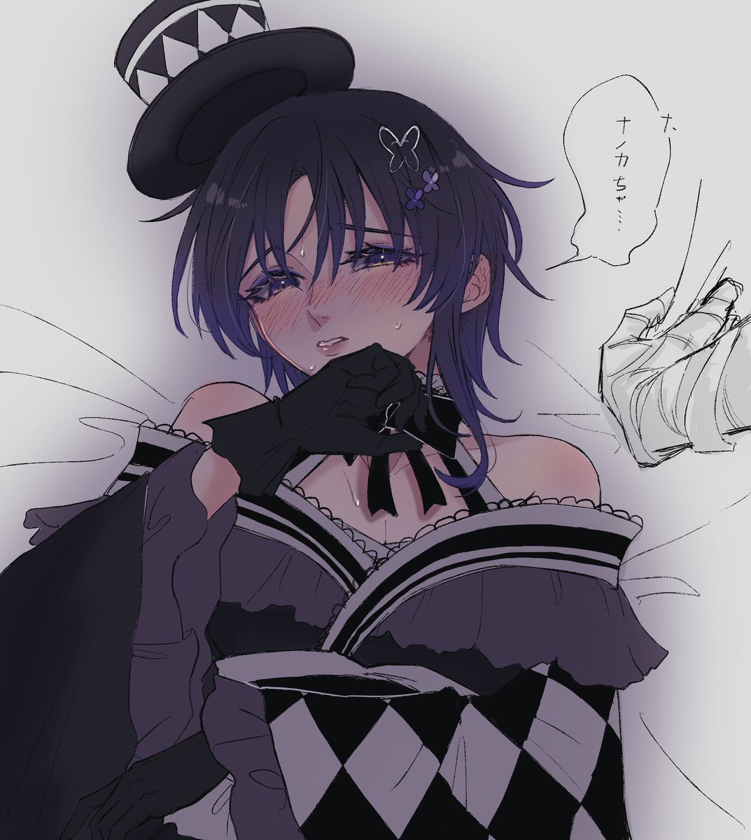 mcrnsrd96's tweet photo. 載せられるものが無いため照れ顔が描きたかっただけの落描きを投下──── https://t.co/UpJe3MxcpU